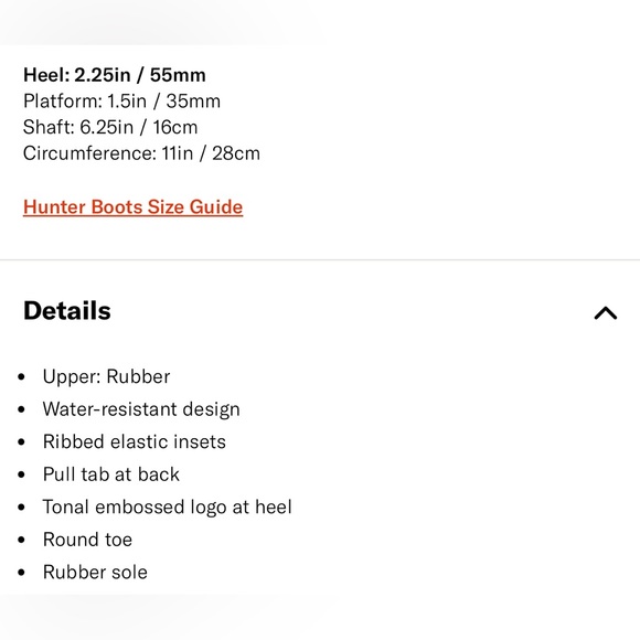 New in Box - Hunter Explorer Rain Boots - Picture 7 of 10